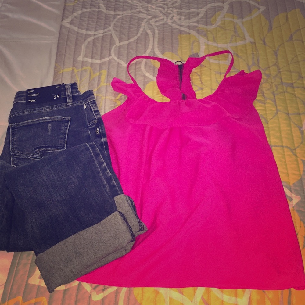 XL ruffled Top